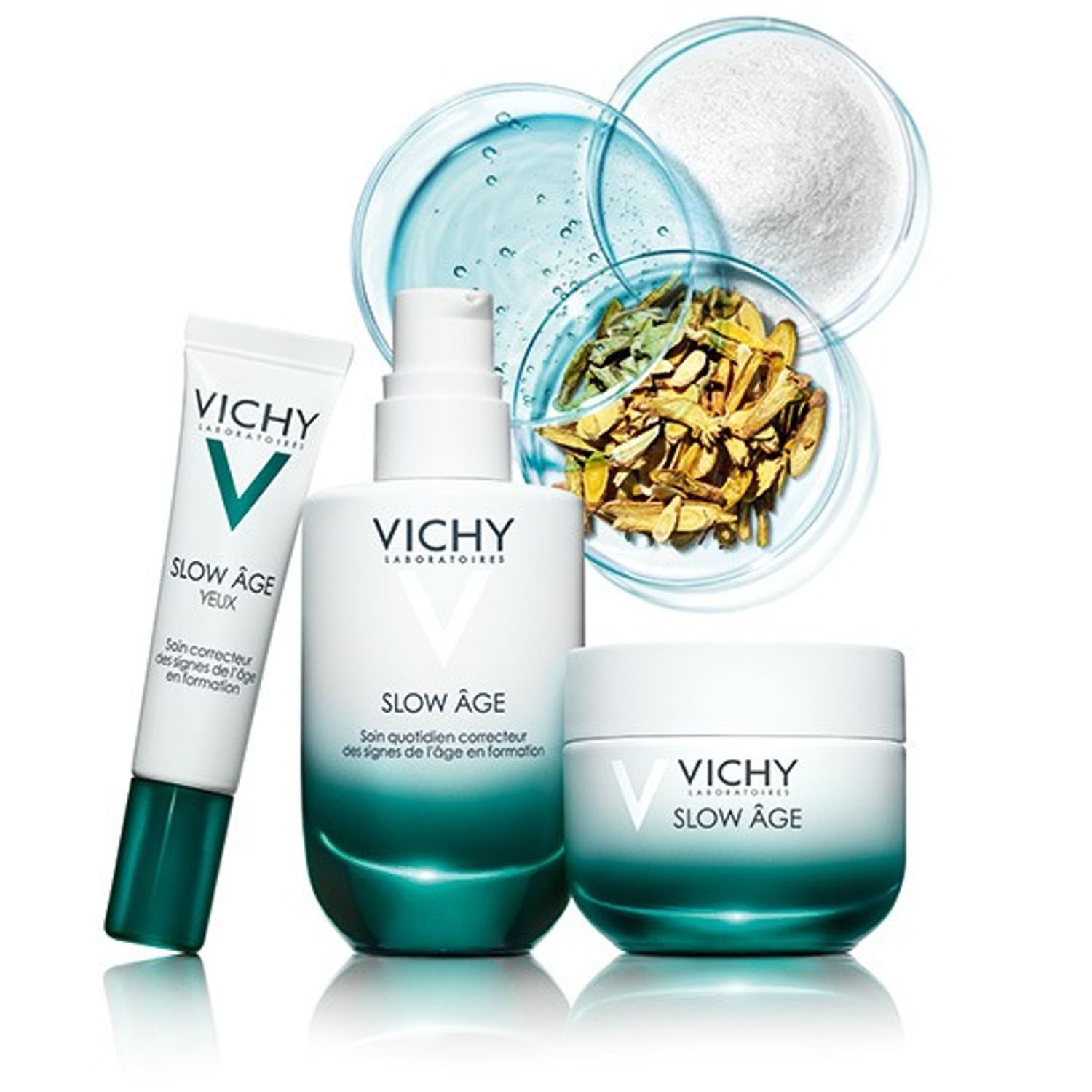 Fluid antirid Vichy Slow Age SPF 25, 50 ml fotografia produsului View 2 L
