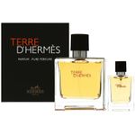 Set Terre D'Herm&eacute;s Parfum, Bărbați 75 ml Parfum + 12, 5 ml Parfum fotografia produsului