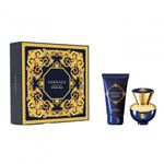 Set Versace Dylan Blue pour Femme, Femei: Apa de Parfum, 30 ml + Lotiune de corp, 50 ml fotografia produsului