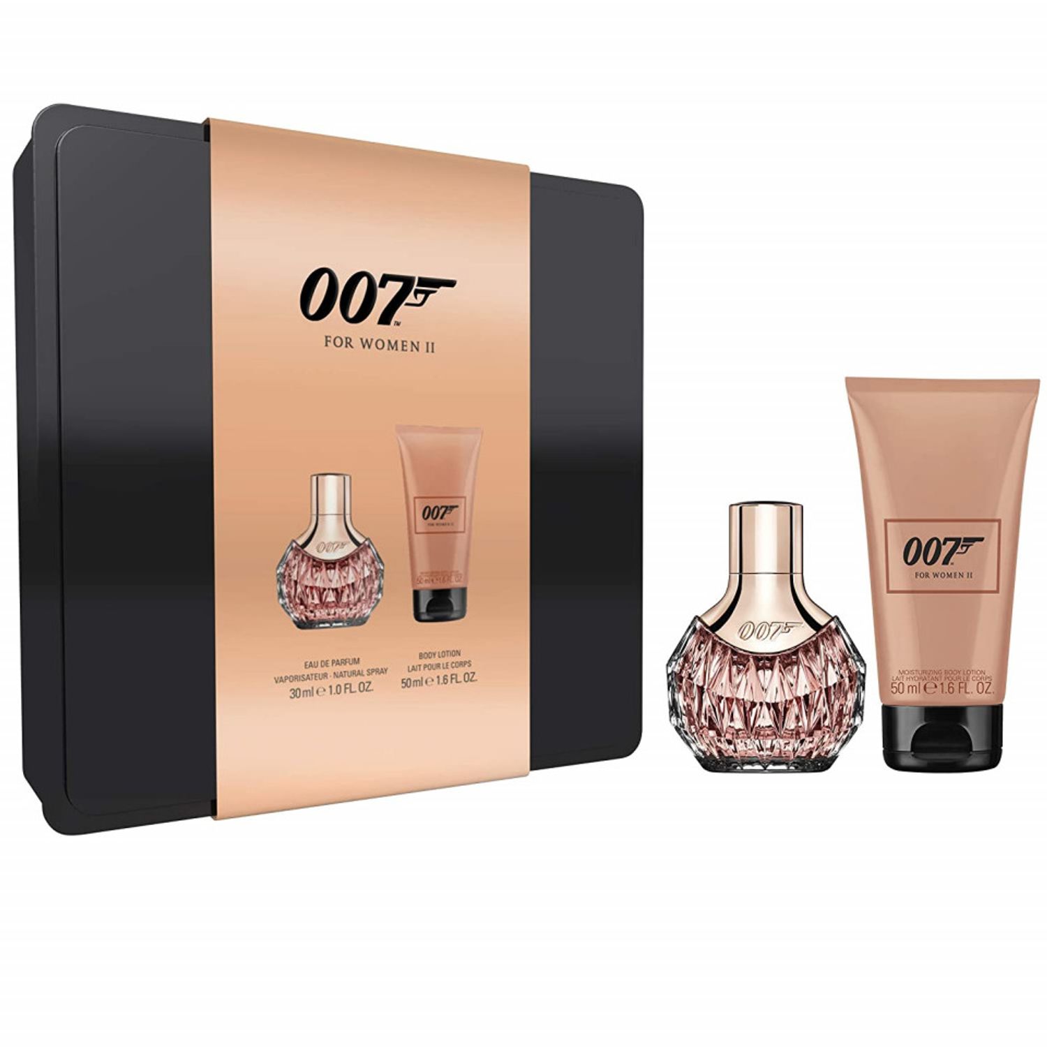 Set James Bond 007 For Woman II, Femei: Apa de Parfum, 30ml + Lotiune de corp, 50ml fotografia produsului