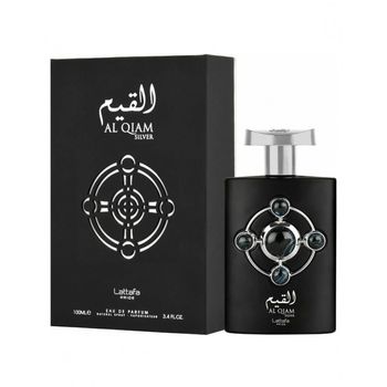 Apa de parfum Lattafa Al Qiam Silver, 100 ml, unisex