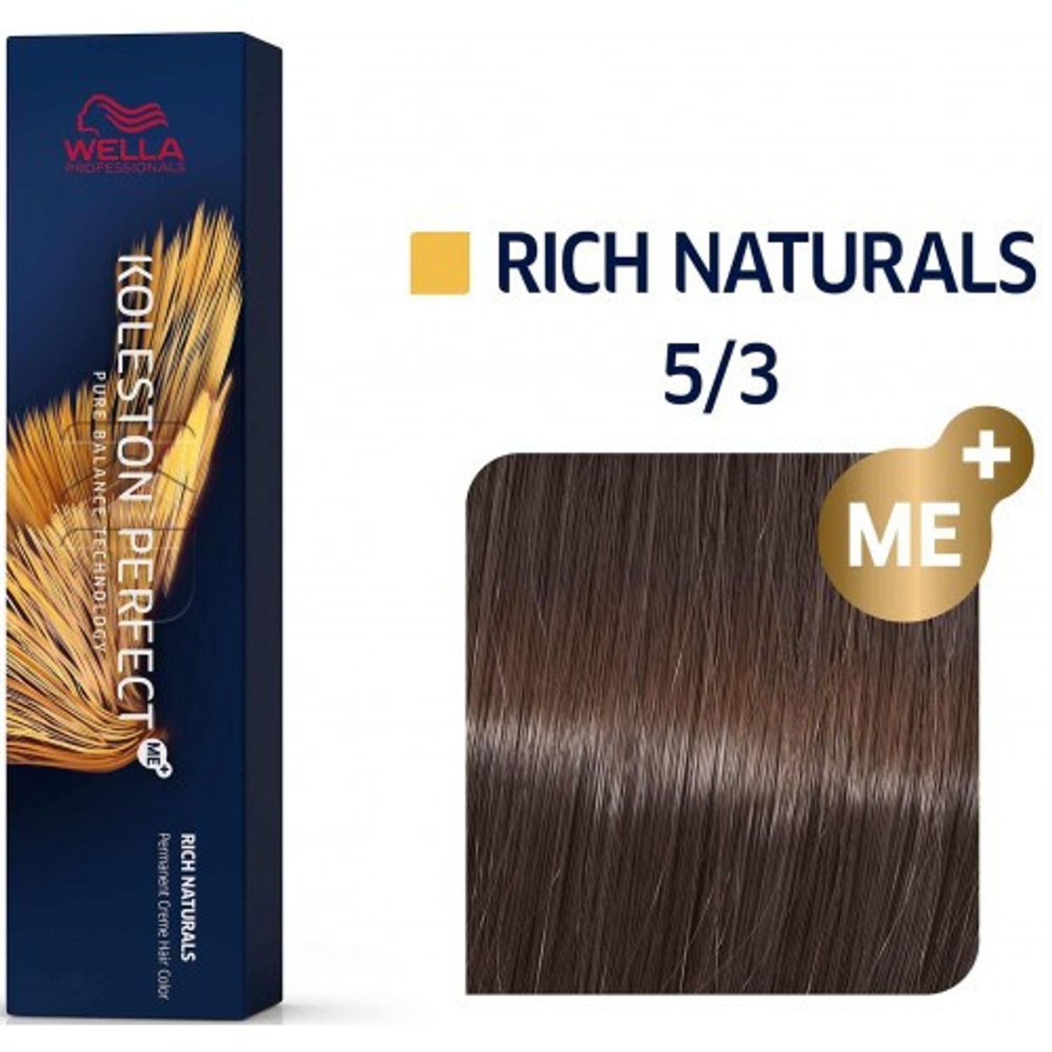 Vopsea permanenta Wella Professionals Koleston Perfect 5/3 fotografia produsului