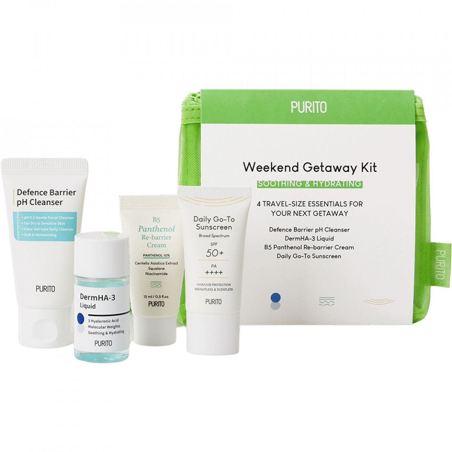 Set ingrijire ten Purito Weekend Getaway fotografia produsului