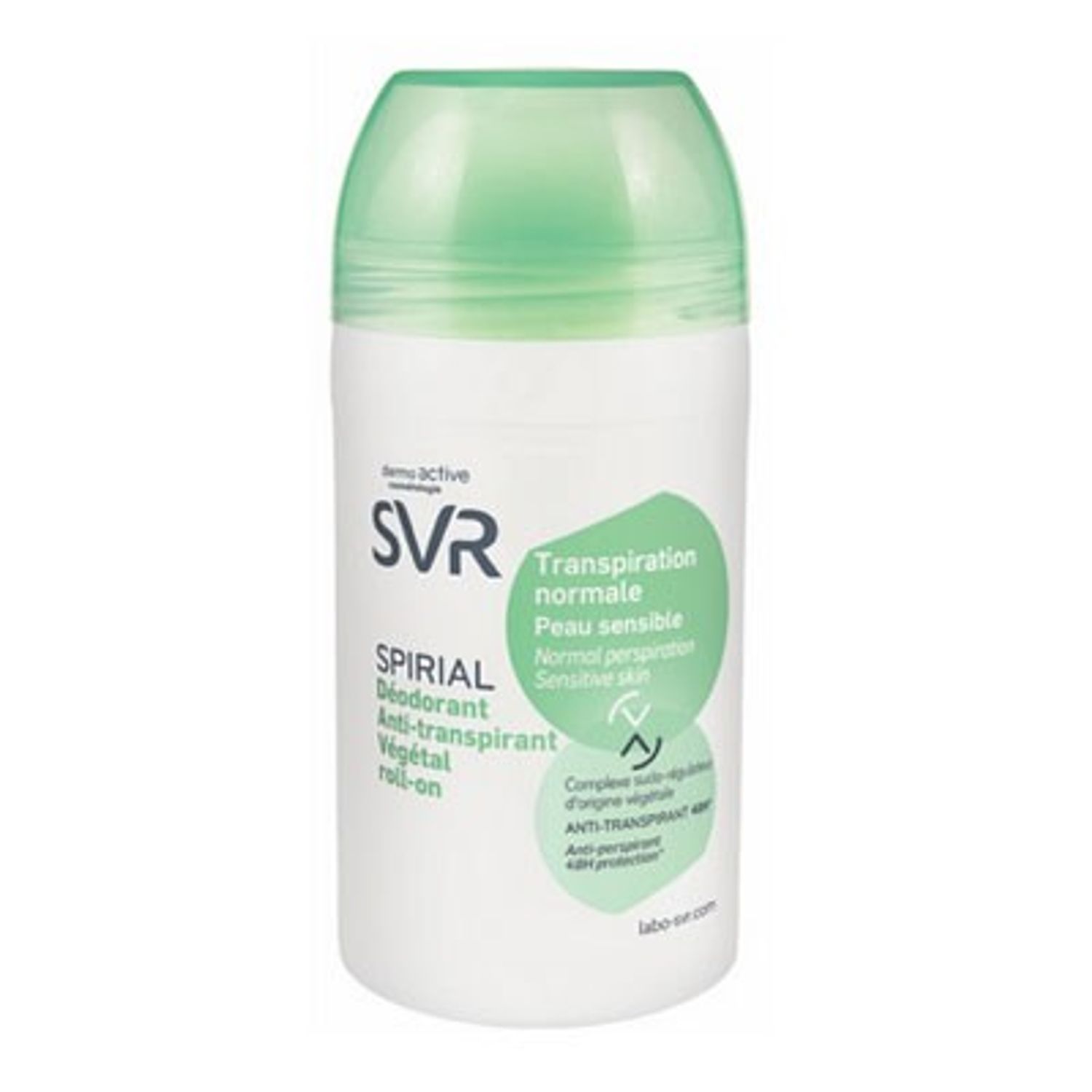 Deodorant roll-on vegetal Spirial SVR Laboratoires, 50 ml fotografia produsului