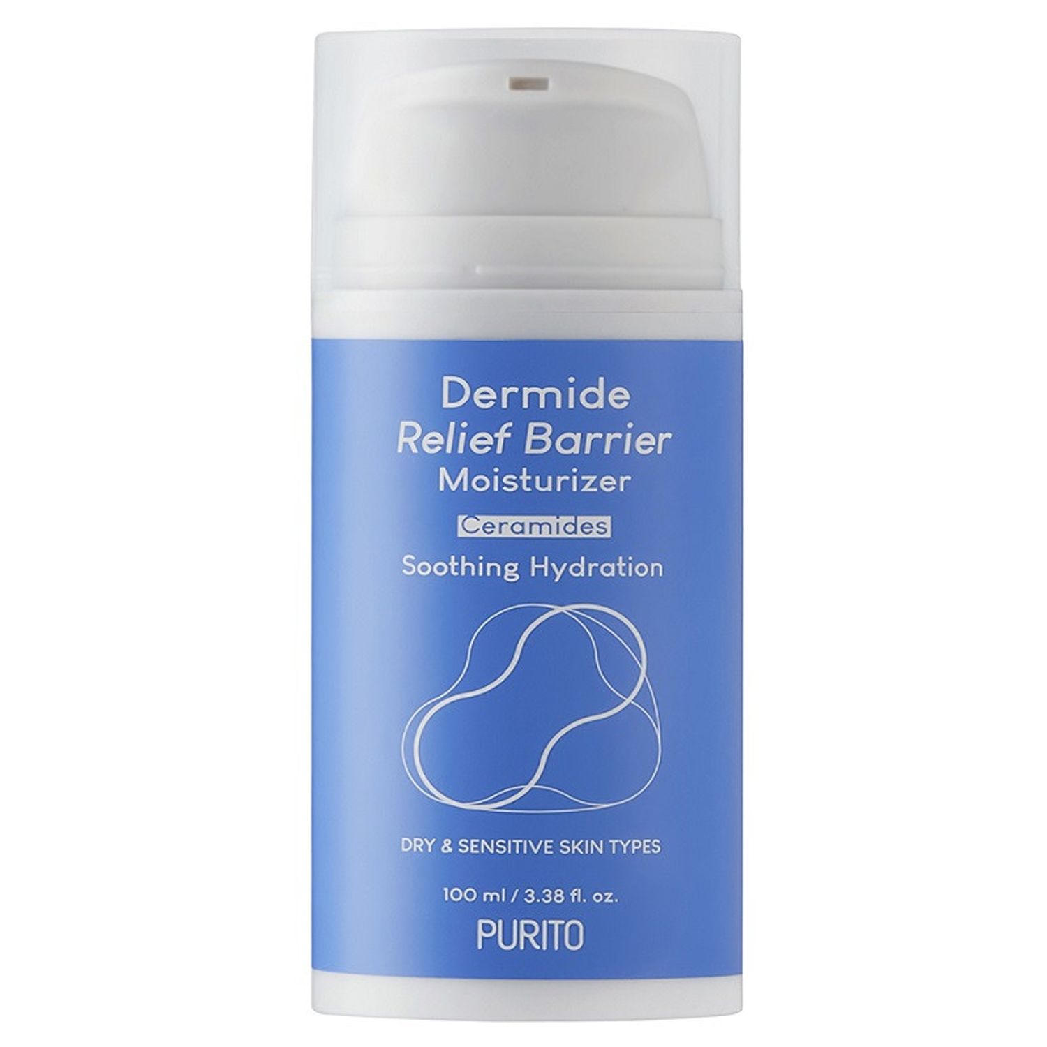 Crema de fata hidratanta Purito Dermide Relief Barrier, 100 ml fotografia produsului