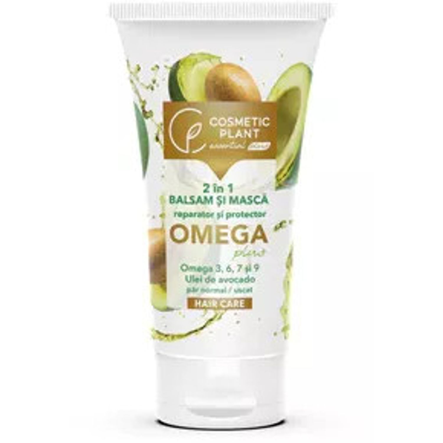 OMEGA PLUS BALSAM&MASCA 2 IN 1 REPARATOR&PROT. 150ML COSMETICPLANT fotografia produsului