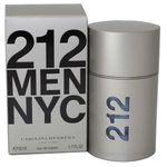 Apa de toaleta Carolina Herrera 212 Men, 50 ml, pentru barbati фото продукта