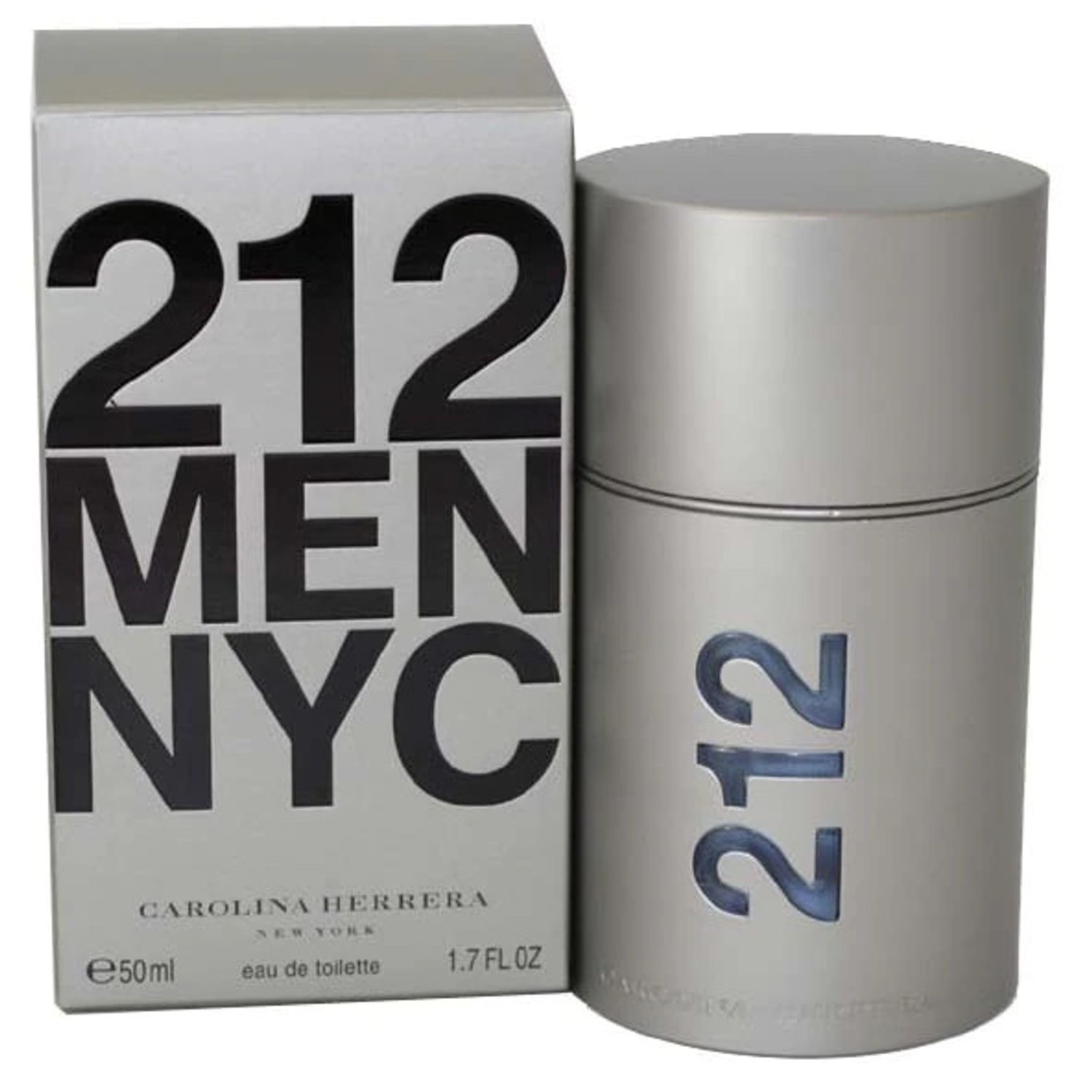 Apa de toaleta Carolina Herrera 212 Men, 50 ml, pentru barbati фото продукта
