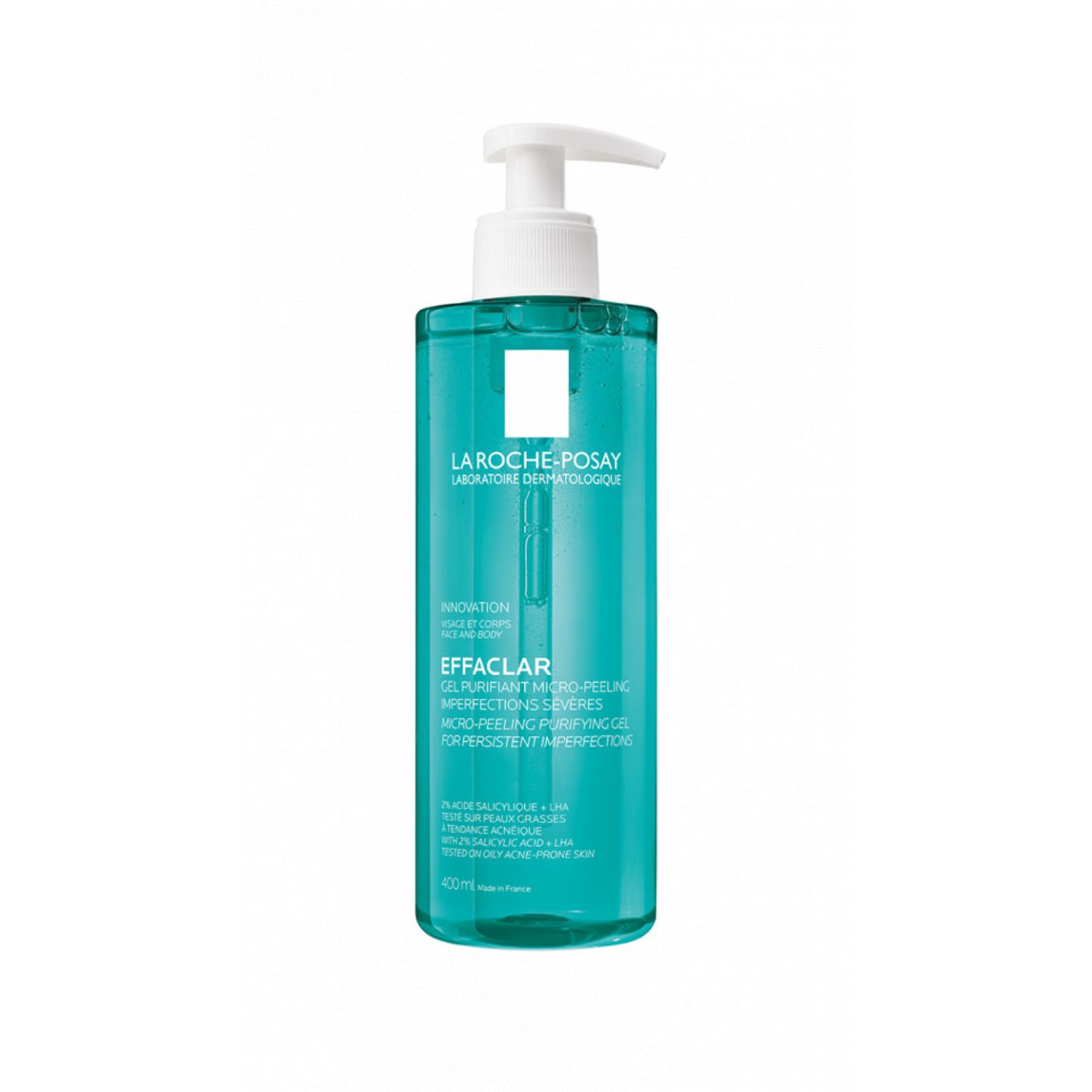 Gel de curatare micro-exfoliant Effaclar La Roche-Posay, 400 ml fotografia produsului