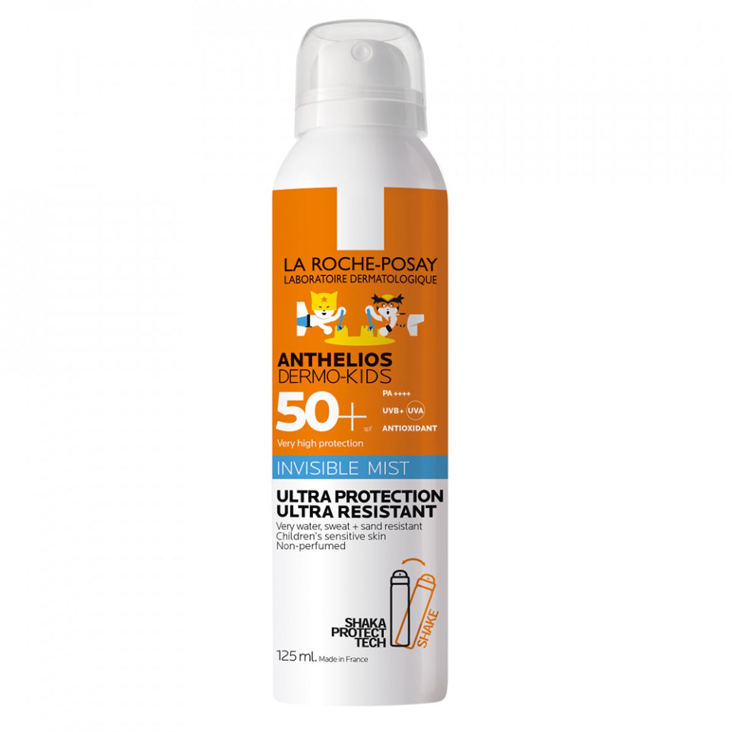Spray cu aplicare usoara pentru copii SPF 50+ Anthelios Dermo Pediatrics La Roche-Posay, 125 ml fotografia produsului