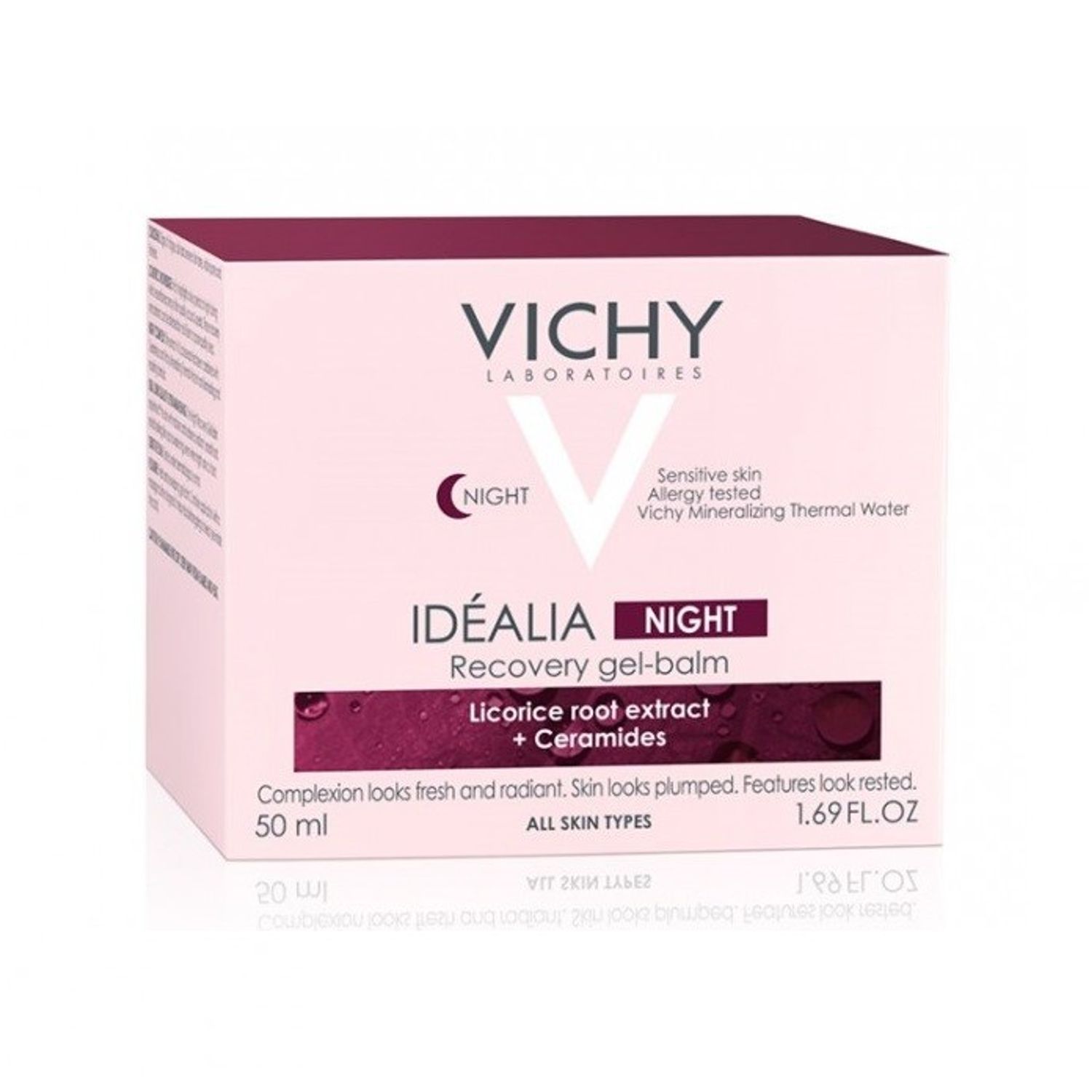 Vichy Crema antirid de noapte Idealia, 50 ml fotografia produsului View 2 L