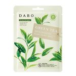 Masca facială pentru controlul sebumului Dabo First Solution Mask Pack Green Tea, 23g fotografia produsului