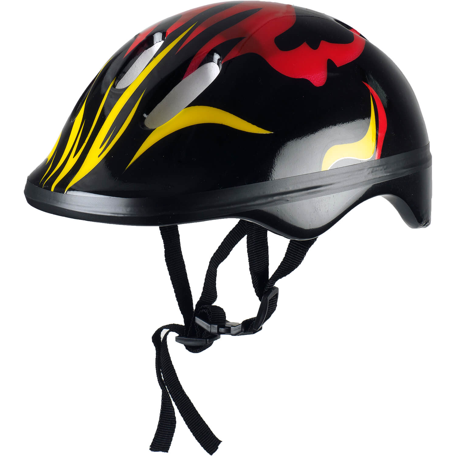 Casca protectie ActionOne Flames, marime 52-54 cm, neagra fotografia produsului View 2 L