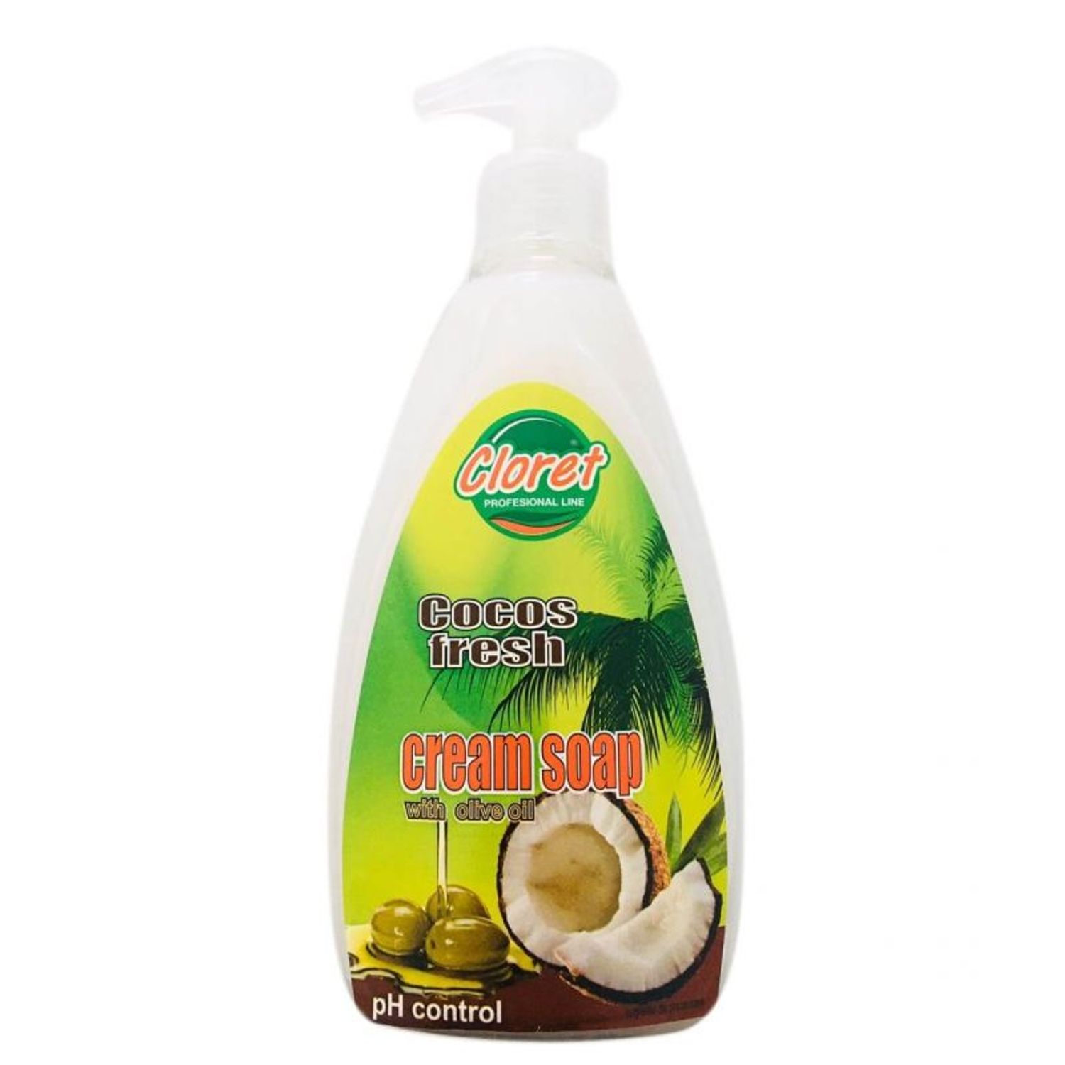 Cloret Sapun Lichid Cremos Cocos Fresh 500 ml fotografia produsului