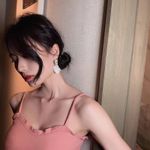 Cercei aurii, cu petale albe, Heloise C22 fotografia produsului View 2 S