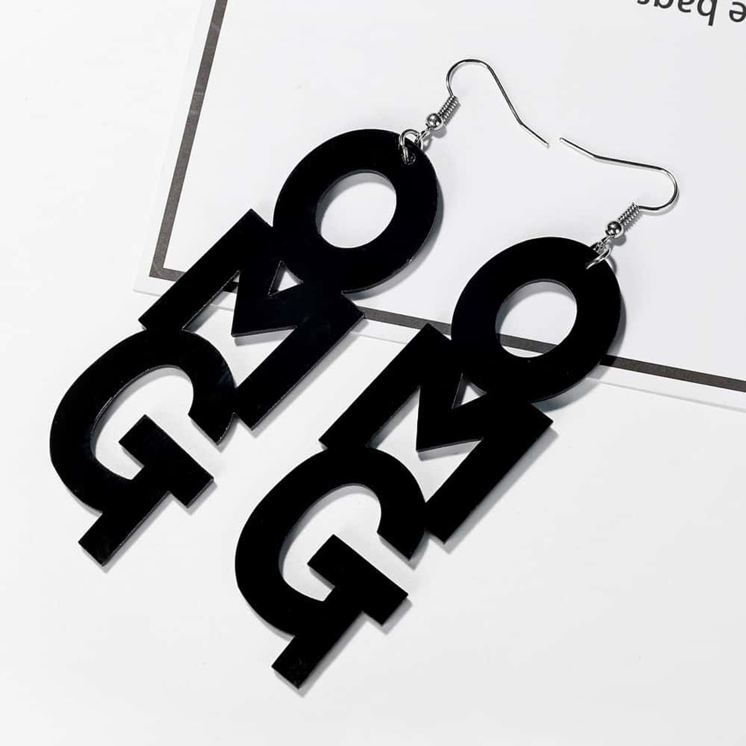 Cercei negri, OMG, Josian C14 fotografia produsului View 2 L