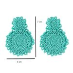 Cercei cu margelute turquoise Arppa C2 OUT fotografia produsului View 3 S