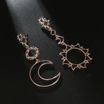 Cercei rose gold, soare si luna, Olefine C8 OUT fotografia produsului View 6 S