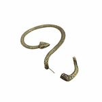 Cercel auriu, ear cuff, forma de sarpe, Rosaline C5 fotografia produsului