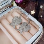 Cercei argintii, forma de aripi de inger, Natalia C13 fotografia produsului View 5 S