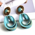 Cercei turquoise, rasuciti, Varna C1 fotografia produsului View 4 S