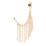 Cercel auriu, ear cuff, cu franjuri, Saphira C20 fotografia produsului