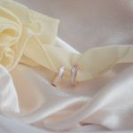 Cercei aurii, suflati cu aur 14k, Antine C2 fotografia produsului View 3 S