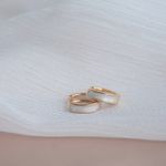 Cercei aurii, suflati cu aur 14k, Antine C2 fotografia produsului View 4 S