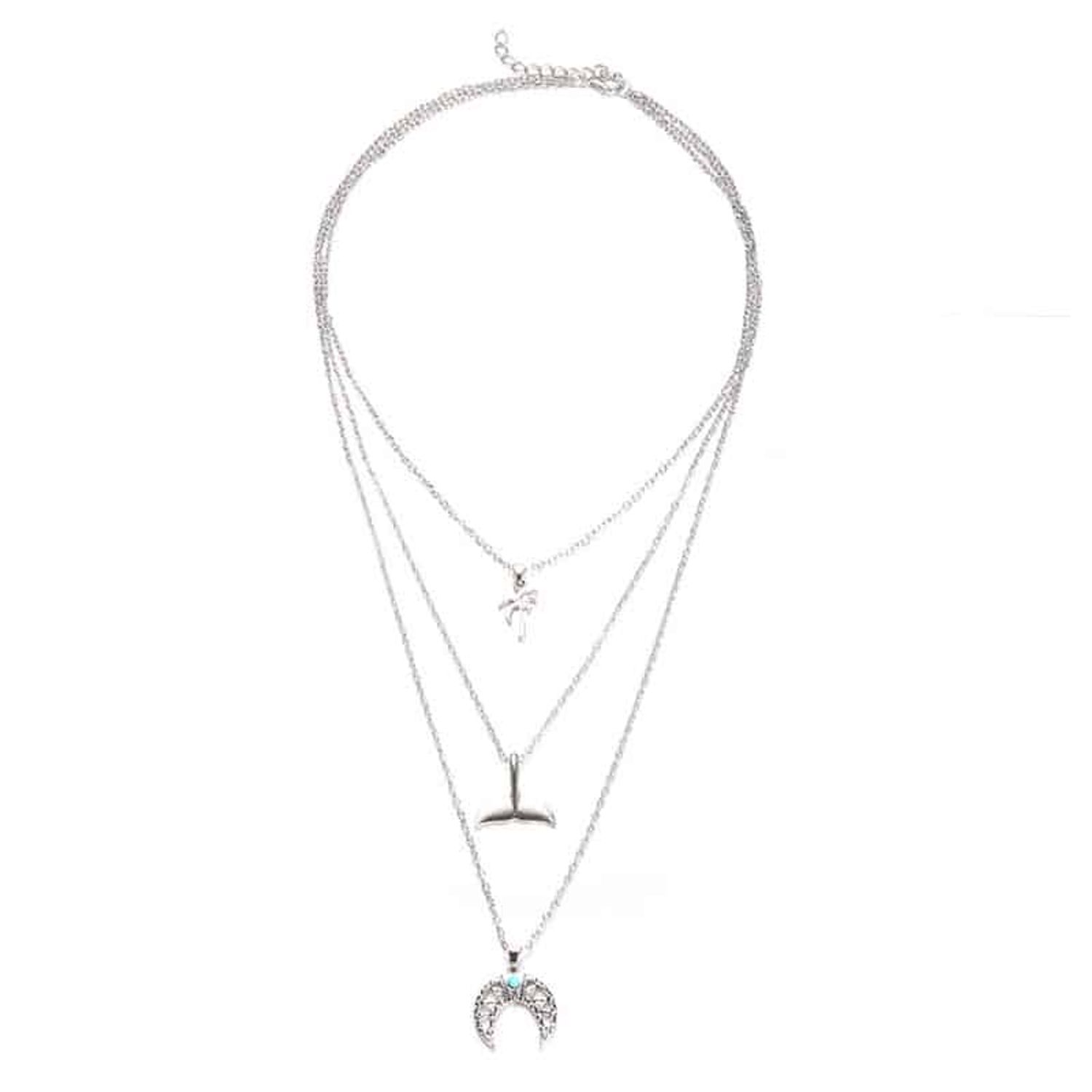 Colier Antonette Silver C13 fotografia produsului View 2 L