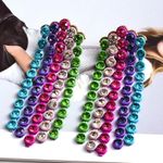 Cercei multicolori, lungi, cu pietre, Verone C3 fotografia produsului View 2 S