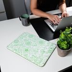 Husa laptop compatibila cu MacBook PRO 13 inch, abstract, Unika, verde fotografia produsului View 6 S