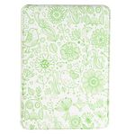 Husa laptop compatibila cu MacBook PRO 13 inch, abstract, Unika, verde fotografia produsului