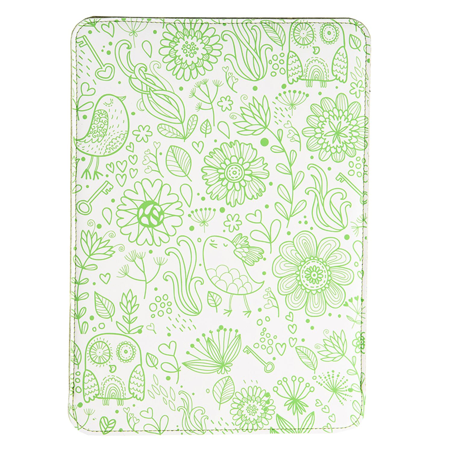 Husa laptop compatibila cu MacBook PRO 13 inch, abstract, Unika, verde fotografia produsului