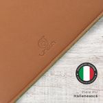 Husa laptop pentru MacBook PRO 13 inch, UNIKA, bej/verde fotografia produsului View 5 S