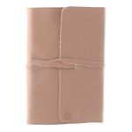 Jurnal piele naturala Vintage, Unika, nude rose fotografia produsului