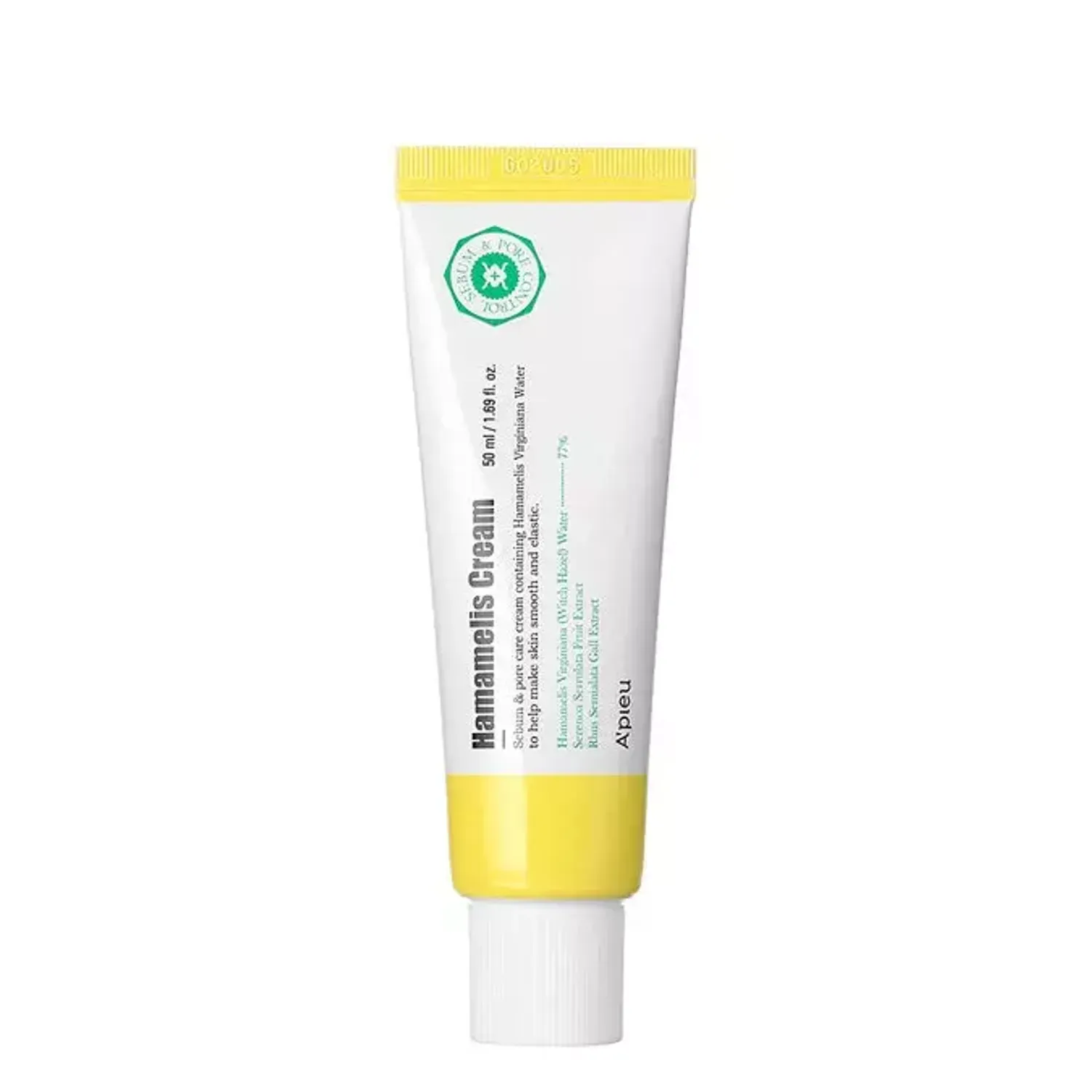 Cremă cu extract de hamamelis pentru ten gras și problematic A&rsquo;pieu Hamamelis Cream 50ml fotografia produsului