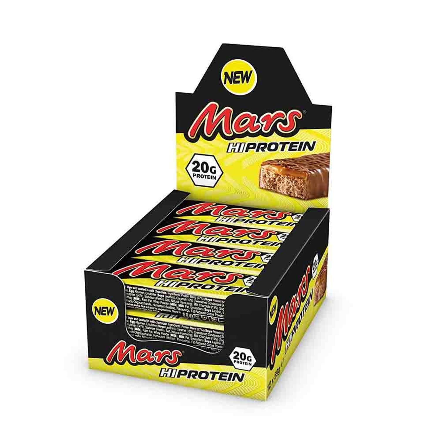 Batoane proteice, Mars Hi Protein, Cutie 12 batoane Mars fotografia produsului