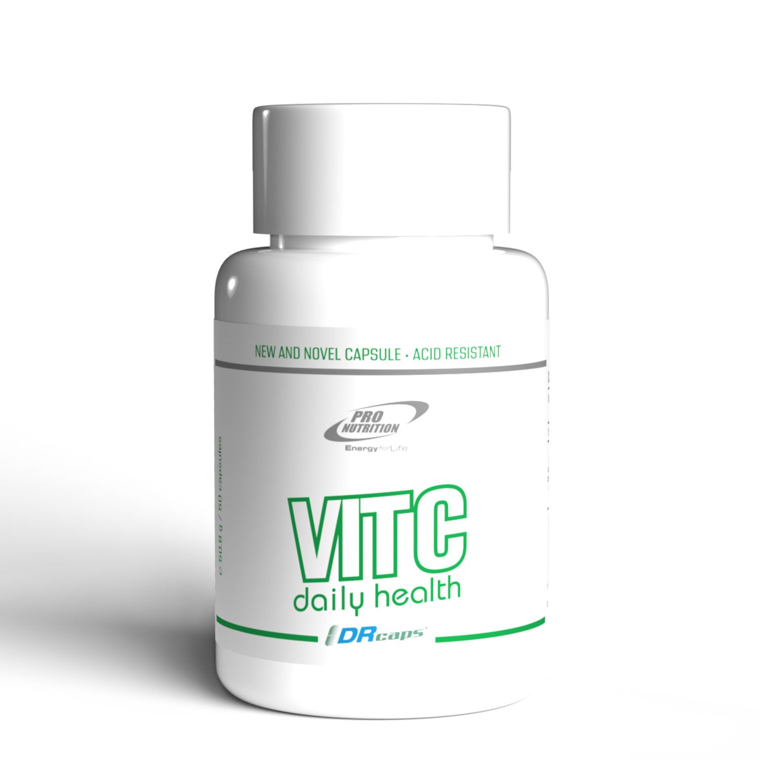 Vitamina C cu eliberare treptata DRcaps, 60 capsule fotografia produsului