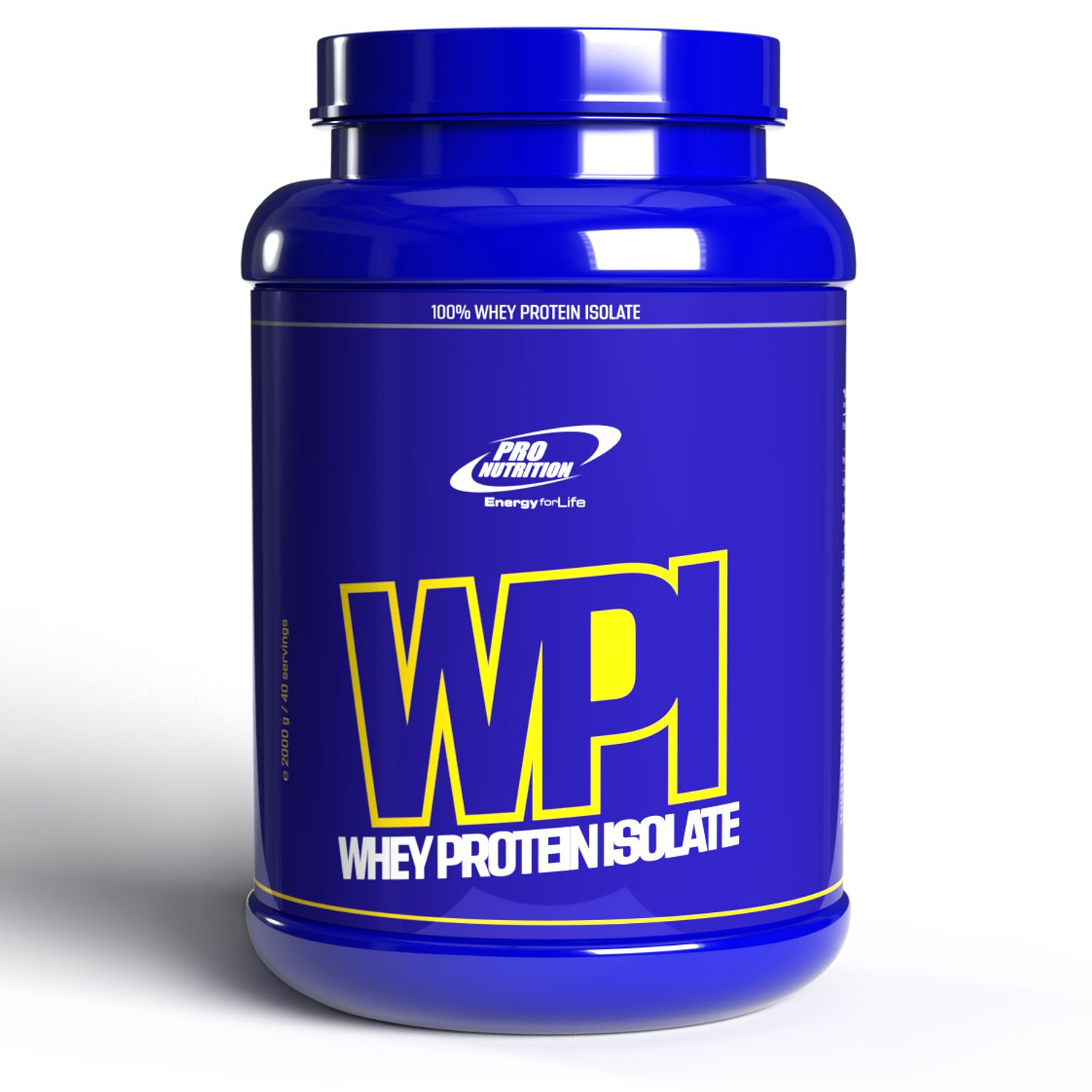 Proteine Izolat proteic din zer, WPI Capsuni 2000g fotografia produsului