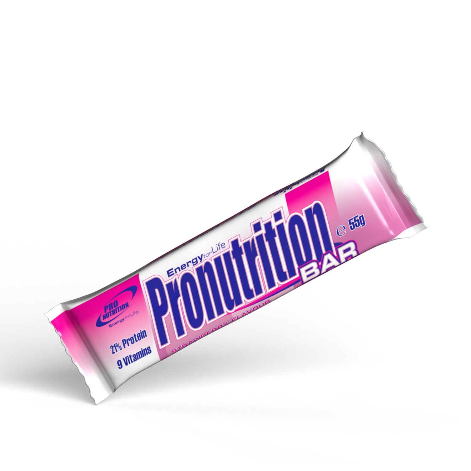 Batoane proteice, Pronutrition Bar Capsuni 55g fotografia produsului
