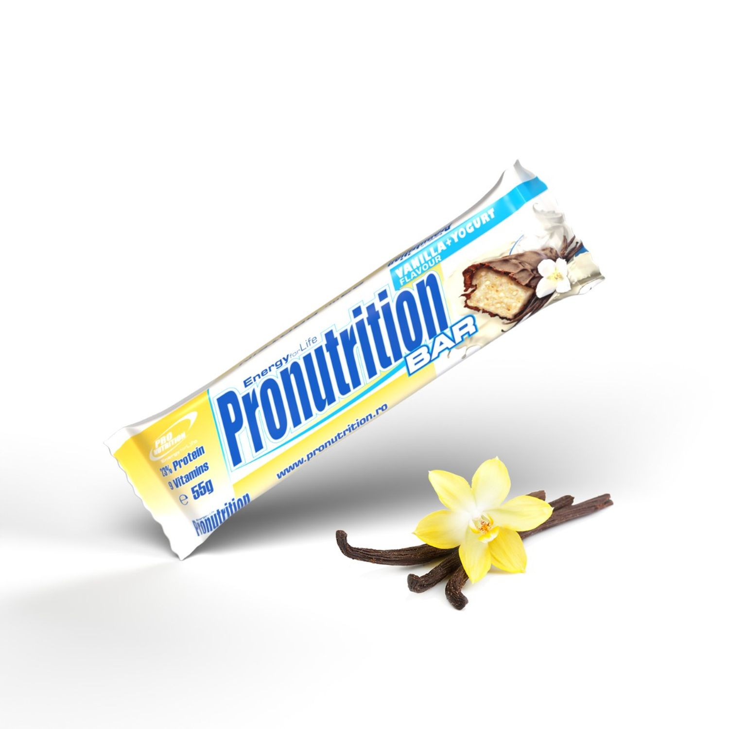 Batoane proteice, Pronutrition Bar Vanilie 55g Baton fotografia produsului