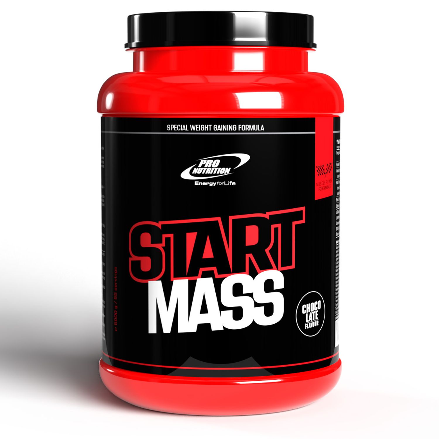 Gainer pentru incepatori, Start Mass Flacon 5000g Ciocolata fotografia produsului