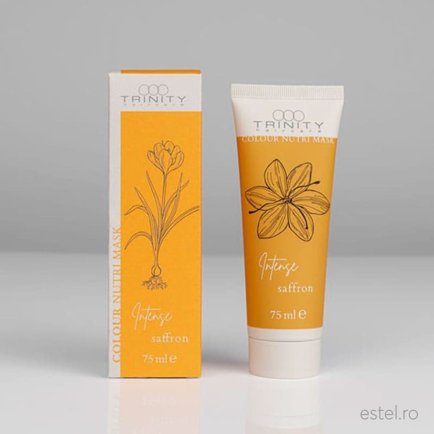 Masca nuantatoare pentru par Nutri Trinity Haircare, Sofran, 75 ml fotografia produsului