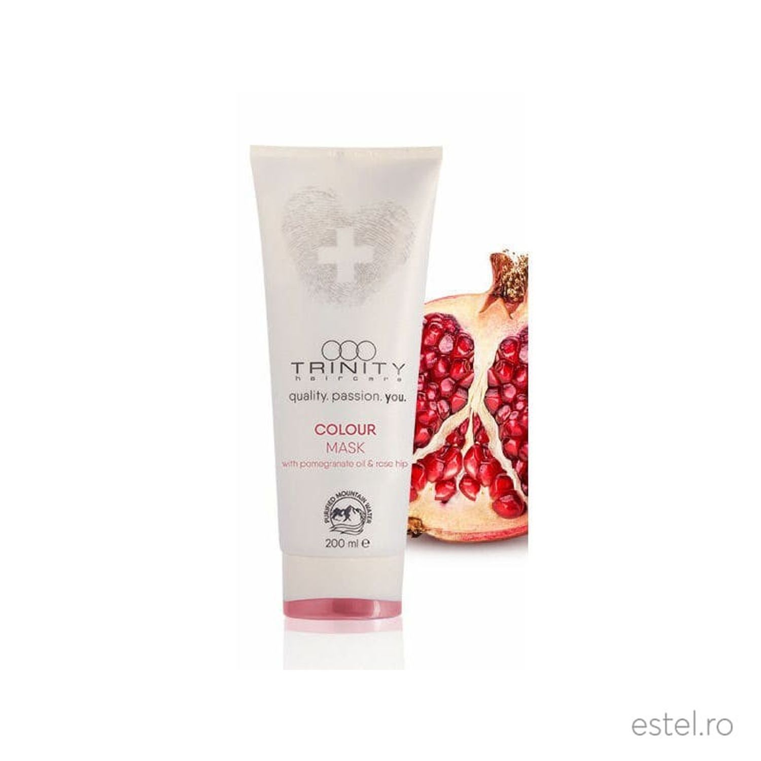 Masca ingrijire complexa si protectie UV pentru par vopsit Essentials Colour Trinity Haircare, 200 ml fotografia produsului