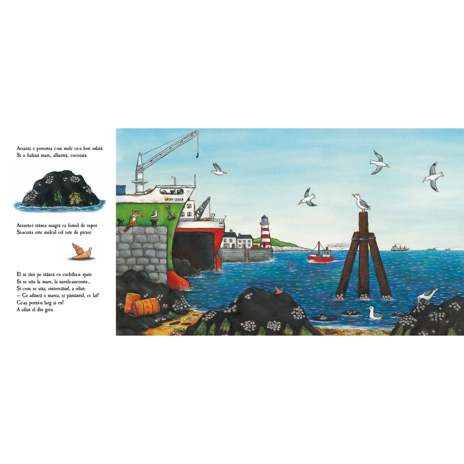 Melcul si balena - Julia Donaldson fotografia produsului View 2 L