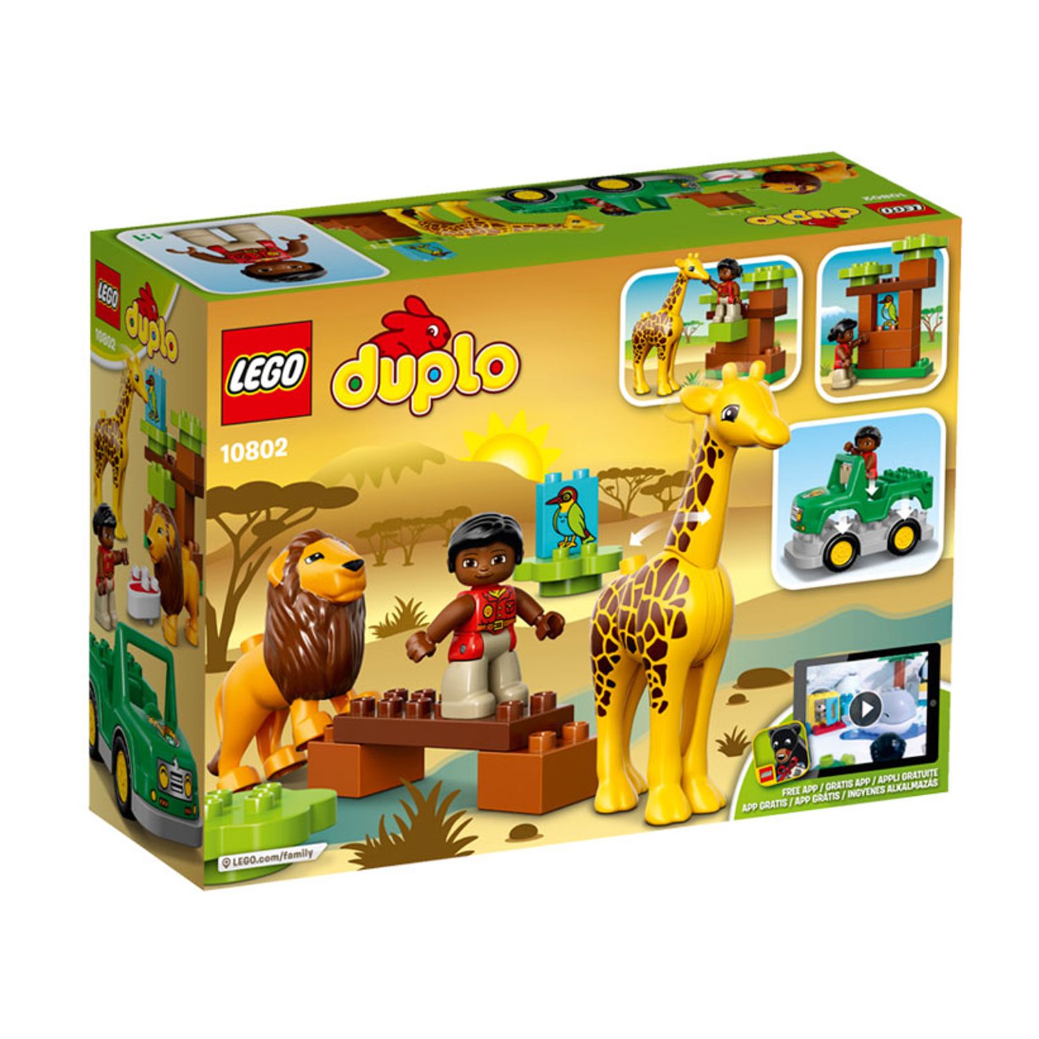 LEGO DUPLO - Savana (10802), 18 piese fotografia produsului View 2 L