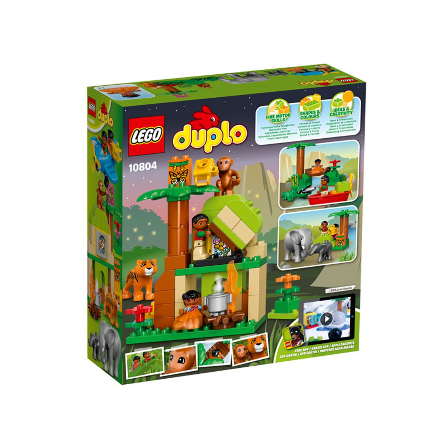 LEGO DUPLO - Jungla (10804), 86 piese fotografia produsului View 2 L