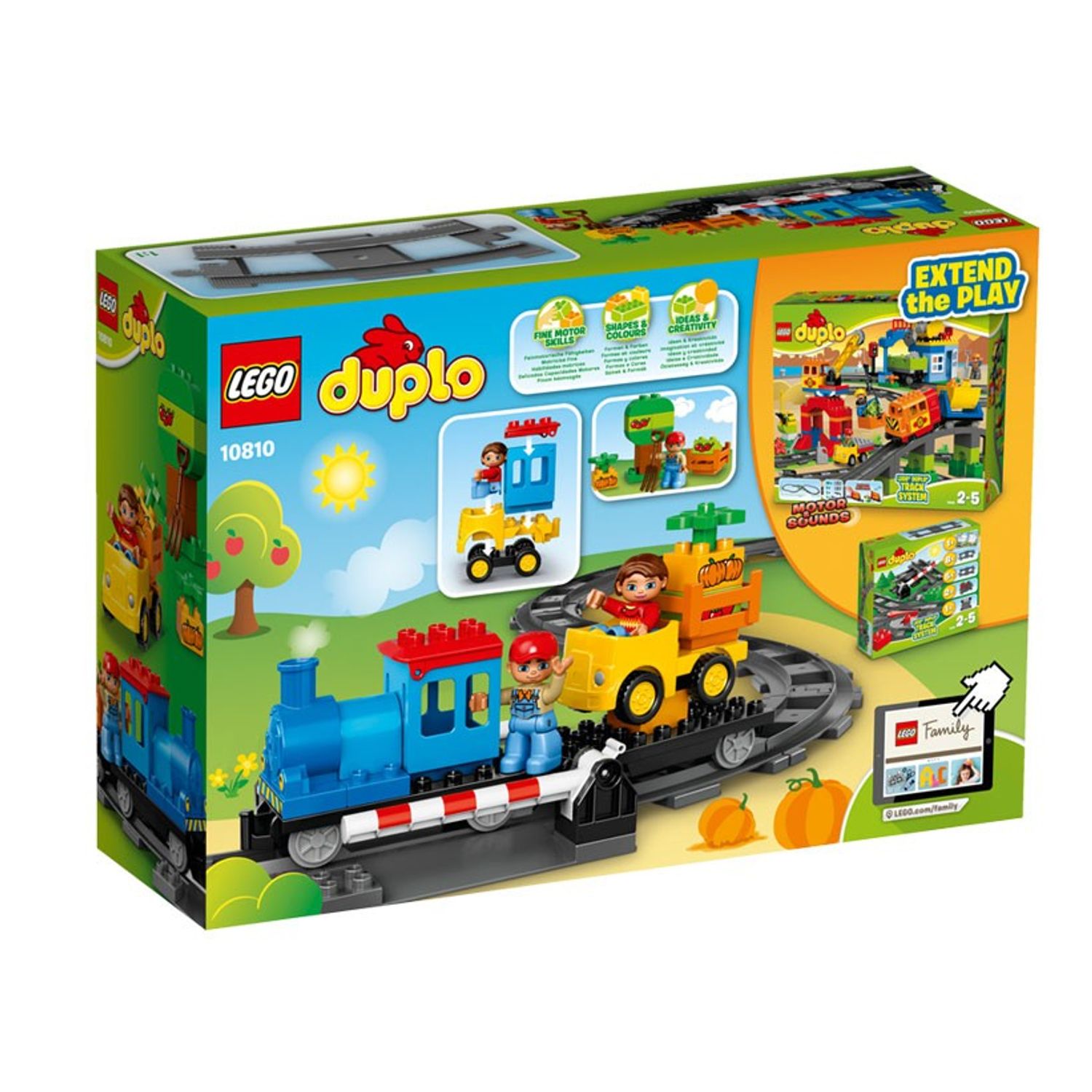 LEGO DUPLO - Tren impins (10810), 45 piese fotografia produsului View 2 L