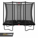 Trambulina Berg Ultim Favorit regular Gri cu plasa Comfort 280x190 fotografia produsului View 2 S