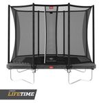 Trambulina Berg Ultim Favorit regular Gri cu plasa Comfort 280x190 fotografia produsului View 6 S